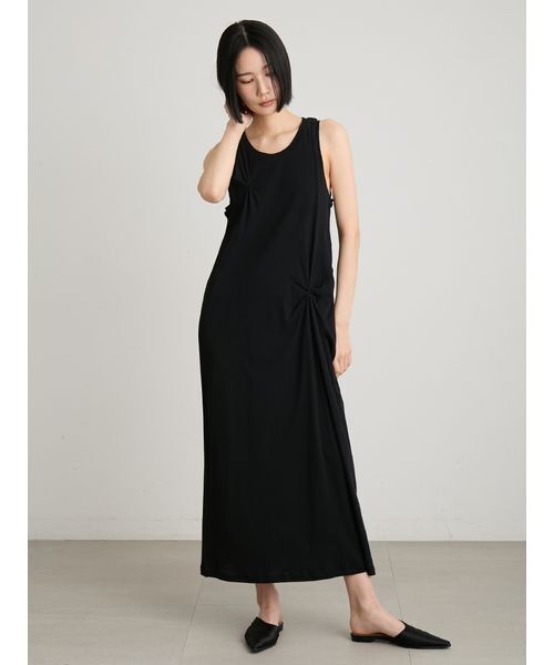 MIESROHE(ミースロエ)の「ドレープカットワンピース(ワンピース・レディース・ホワイト/マルチ/ブラック・0/1)」の21枚目の写真
