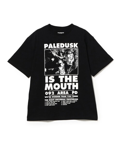 PALEDUSK IS THE MOUTH Tシャツ ブラック Paledusk × NISHIMOTO IS THE MOUTH / T-shirt（Tシャツ/カットソー