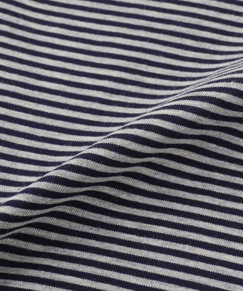 JOURNAL STANDARD(ジャーナルスタンダード)の「【FUN D】リバーシブル ボーダー Tシャツ(Tシャツ/カットソー・メンズ・グレー/ネイビー・MEDIUM/LARGE)」の5枚目の写真