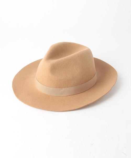 BEAUTY&YOUTH UNITED ARROWS（ビューティーアンドユースユナイテッドアローズ）の「BY フェルトビッグリボンハット2 ◆（ハット・レディース・ライトグレー/ナチュラル/ネイビー・フリー）」の4枚目の写真
