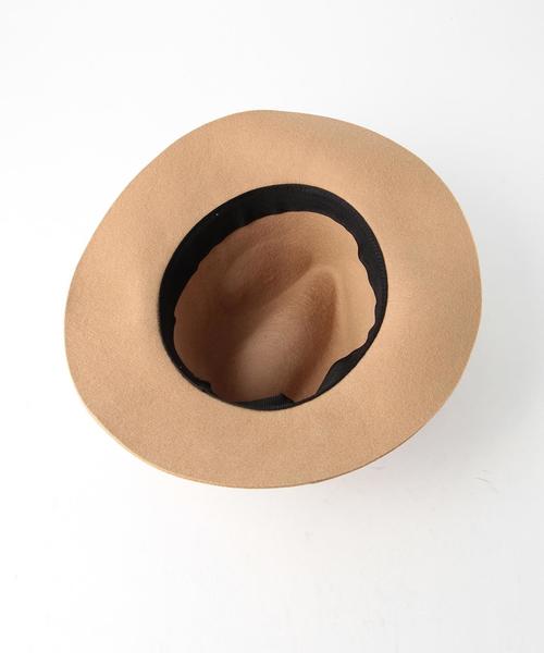 BEAUTY&YOUTH UNITED ARROWS（ビューティーアンドユースユナイテッドアローズ）の「BY フェルトビッグリボンハット2 ◆（ハット・レディース・ライトグレー/ナチュラル/ネイビー・フリー）」の8枚目の写真