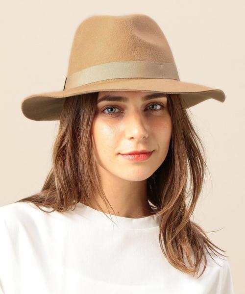 BEAUTY&YOUTH UNITED ARROWS（ビューティーアンドユースユナイテッドアローズ）の「BY フェルトビッグリボンハット2 ◆（ハット・レディース・ライトグレー/ナチュラル/ネイビー・フリー）」の9枚目の写真