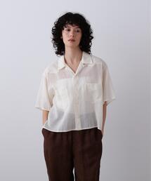 YLEVE（イレーヴ）の「YLEVE / COTTON RAMIE VOILE HAND STITCH SHIRT（シャツ/ブラウス）」