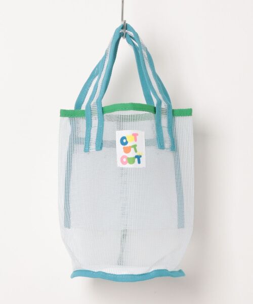 Pochi Pouch(ポチポーチ)の「Pochi Pouch/アクティブ メッシュ ビーチバッグ(ハンドバッグ・レディース・イエロー系/ブルー系/ホワイト系・FREE)」の3枚目の写真
