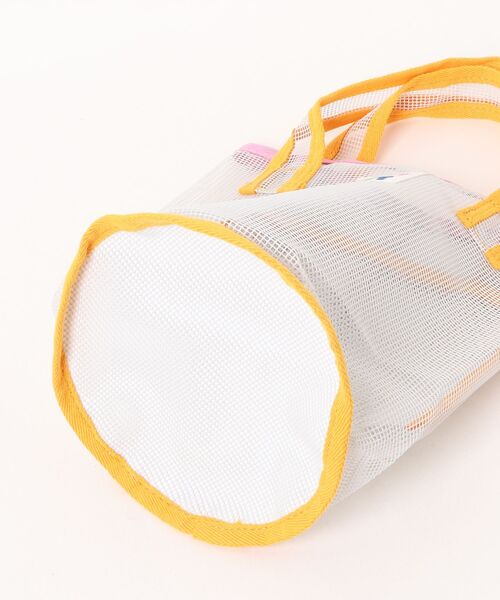 Pochi Pouch(ポチポーチ)の「Pochi Pouch/アクティブ メッシュ ビーチバッグ(ハンドバッグ・レディース・イエロー系/ブルー系/ホワイト系・FREE)」の5枚目の写真