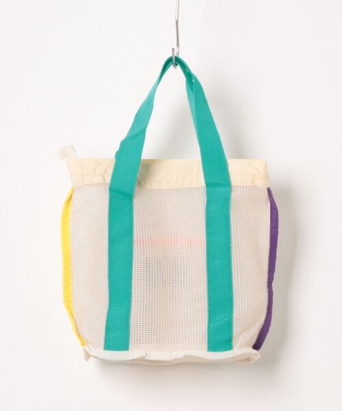 Pochi Pouch(ポチポーチ)の「Pochi Pouch/アクティブ メッシュ ビーチバッグ(ハンドバッグ・レディース・イエロー系/ブルー系/ホワイト系・FREE)」の20枚目の写真