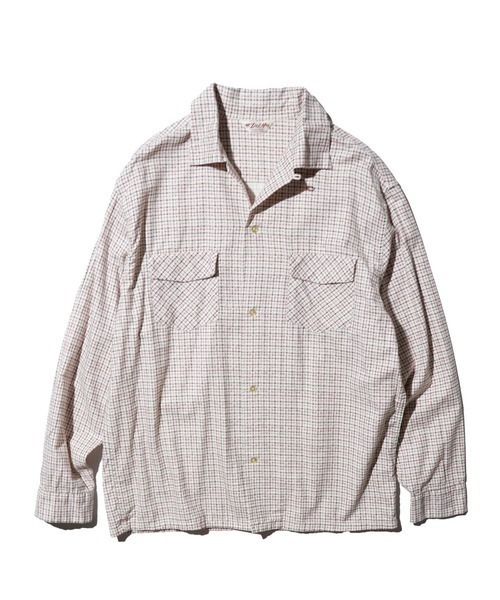 DEL MAR sportswear(デルマースポーツウェア)の「DEL MAR sportswear / PRINTED COTTON CHECK SHIRT(シャツ/ブラウス・メンズ・グレー/ホワイト/ブラック・LARGE/MEDIUM/SMALL)」の16枚目の写真