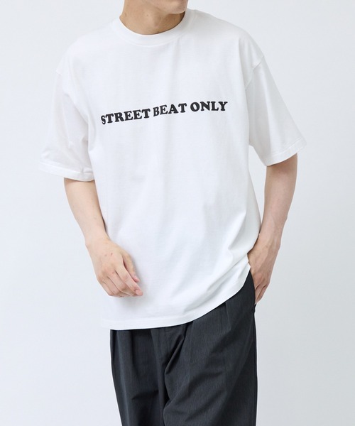 SCREEN STARS（スクリーンスターズ）の「【SCREEN STARS / スクリーンスターズ】レコードプリントTシャツ（Tシャツ/カットソー・メンズ・ブラック/ホワイト・M/LL/L）」の2枚目の写真