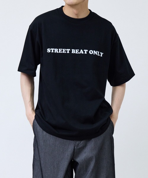 SCREEN STARS（スクリーンスターズ）の「【SCREEN STARS / スクリーンスターズ】レコードプリントTシャツ（Tシャツ/カットソー・メンズ・ブラック/ホワイト・M/LL/L）」の7枚目の写真