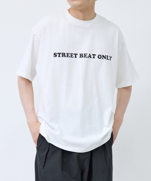 SCREEN STARS（スクリーンスターズ）の「【SCREEN STARS / スクリーンスターズ】レコードプリントTシャツ（Tシャツ/カットソー・メンズ・ブラック/ホワイト・M/LL/L）」の4枚目の写真