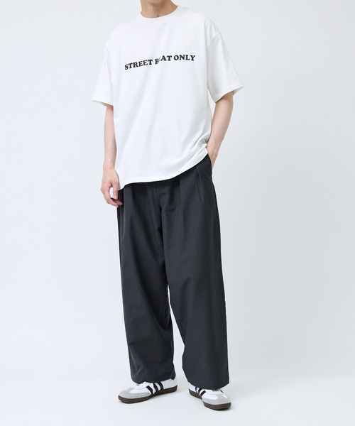 SCREEN STARS（スクリーンスターズ）の「【SCREEN STARS / スクリーンスターズ】レコードプリントTシャツ（Tシャツ/カットソー・メンズ・ブラック/ホワイト・M/LL/L）」の11枚目の写真