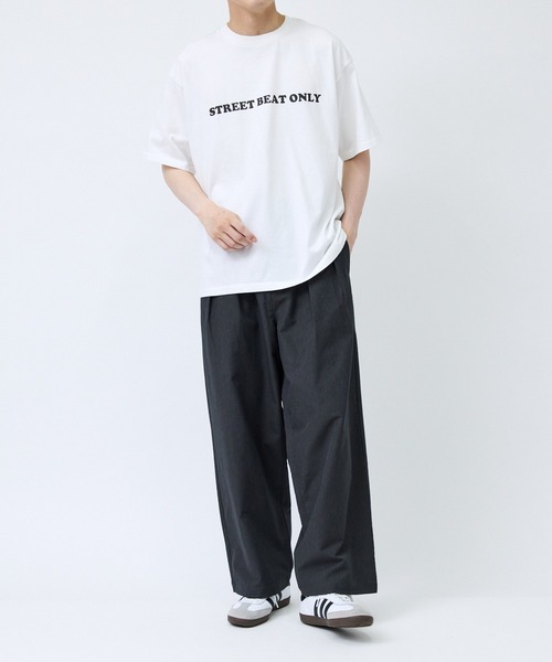 SCREEN STARS（スクリーンスターズ）の「【SCREEN STARS / スクリーンスターズ】レコードプリントTシャツ（Tシャツ/カットソー・メンズ・ブラック/ホワイト・M/LL/L）」の12枚目の写真