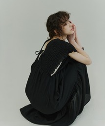 libelle more（リベル モア）の「楊柳肩シャーリングワンピース（ワンピース）」
