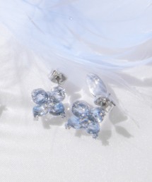 JILL by JILL STUART（ジルバイジルスチュアート）の「Cubic 大粒クローバーピアス（ピアス（両耳用））」