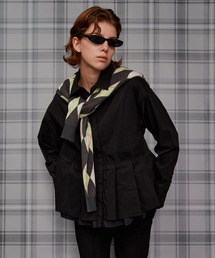 Balloon Silhouette Typewriter Tunic/バルーンタイプライター