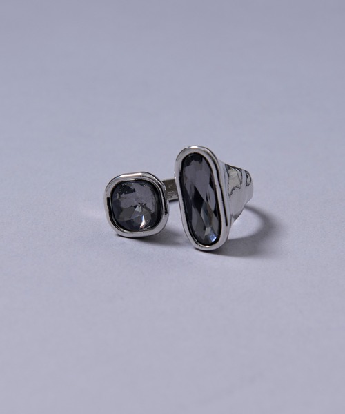 Ellno Loset（エルノロゼット）の「Stone ring/ストーンリング（リング・メンズ・A/B・FREE）」の2枚目の写真
