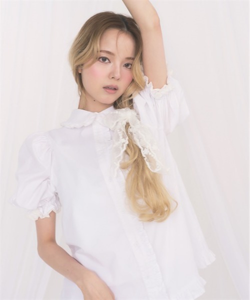 FickleBebe(フィクルベベ)の「ベビーパフSETUP(ワンピース・レディース・ブラック/ピンク/ホワイト・FREE)」の8枚目の写真