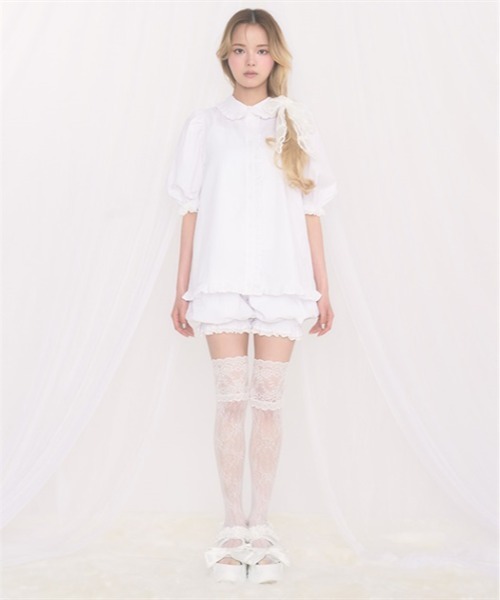 FickleBebe(フィクルベベ)の「ベビーパフSETUP(ワンピース・レディース・ブラック/ピンク/ホワイト・FREE)」の22枚目の写真