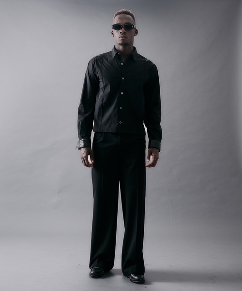 ANDER HUNK(アンダーハンク)の「Crocodile Switch Wide Straight Slacks/クロコダイルスイッチワイドストレートスラックス(スラックス・メンズ・ブラック・LARGE/MEDIUM/SMALL)」の13枚目の写真