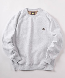 LOGOS（ロゴス）の「【71】【LOGOS/ロゴス】 ワンポイント胸刺繍 裏シャギー クルーネック スウェット/レディース（S）（スウェット）」