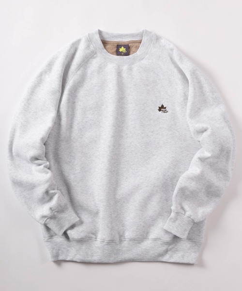 LOGOS(ロゴス)の「【71】【LOGOS/ロゴス】 ワンポイント胸刺繍 裏シャギー クルーネック スウェット/レディース(S)(スウェット・レディース・グレー/モカ/チャコールグレー/ピンク・L/M)」の3枚目の写真
