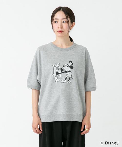 URBAN RESEARCH DOORS(アーバンリサーチドアーズ)の「別注/Disney/半袖スウェット(シャツ/ブラウス・レディース・グレー/チャコールグレー・FREE)」の10枚目の写真