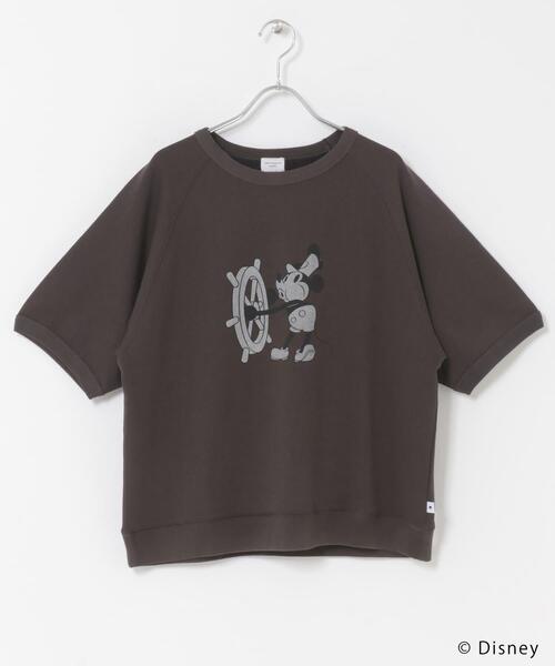 URBAN RESEARCH DOORS(アーバンリサーチドアーズ)の「別注/Disney/半袖スウェット(シャツ/ブラウス・レディース・グレー/チャコールグレー・FREE)」の15枚目の写真