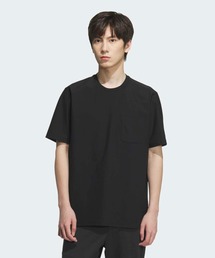 プレミアム カジュアル レギュラーフィット 軽量 ニット 半袖 ポケットTシャツ / アディダス adidas