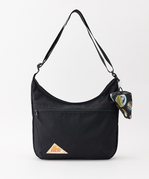KELTY(ケルティ)の「総柄ポーチ付/限定モデル【KELTY】LIMITED CURVE SHOULDER M(ショルダーバッグ・レディース・タン/ブラック/オリーブ・ONE SIZE)」の19枚目の写真