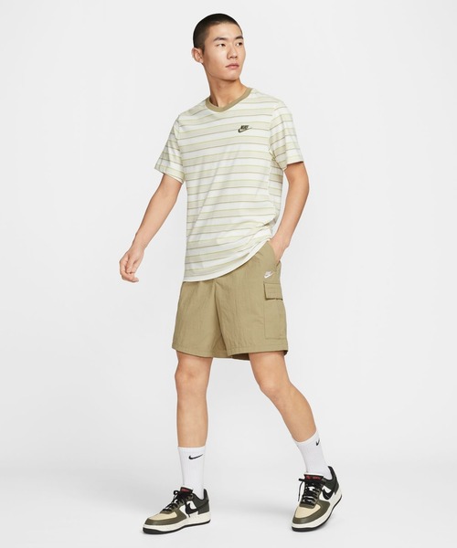 NIKE(ナイキ)の「NIKE ナイキ ナイキ クラブ ユーティリティ ショート(カーゴパンツ・メンズ・ベージュ/ブラック・M/S/3L/LL/L)」の5枚目の写真