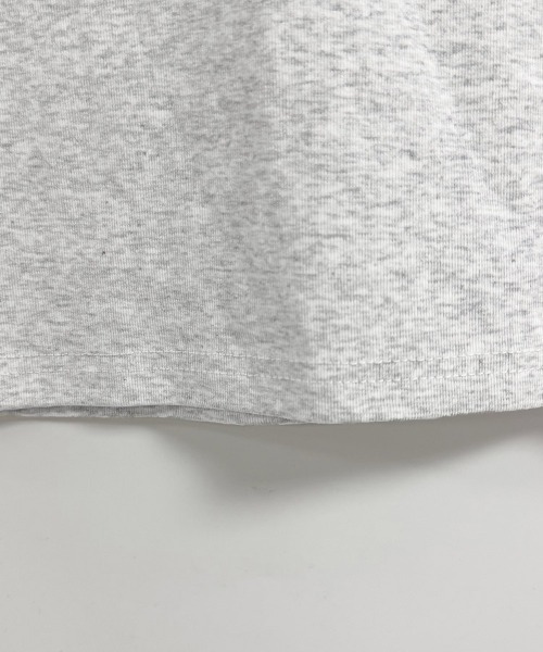 ReRe(リリ)の「ヘンリーネック半袖リブTシャツ レディース(Tシャツ/カットソー・レディース・ブラック/ホワイト/グレー・X-LARGE/LARGE/MEDIUM)」の6枚目の写真