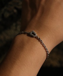 D-LAND accessories（ディーランドアクセサリー）の「【ZOZOTOWN限定】Silver925 Heart Bracelet / シルバー925 ハート ブレスレット（ブレスレット）」