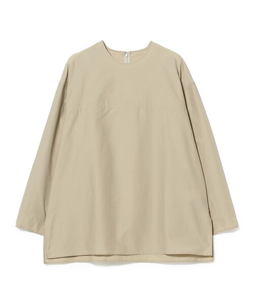 Demi-Luxe BEAMS（デミルクス ビームス）の「コットン ナイロン ヨーク切り替え プルオーバー（シャツ/ブラウス・レディース・ネイビー/ブラウン系その他2・ONE SIZE）」の10枚目の写真