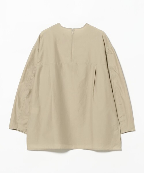 Demi-Luxe BEAMS（デミルクス ビームス）の「コットン ナイロン ヨーク切り替え プルオーバー（シャツ/ブラウス・レディース・ネイビー/ブラウン系その他2・ONE SIZE）」の11枚目の写真