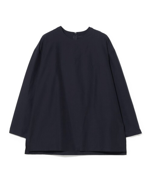 Demi-Luxe BEAMS（デミルクス ビームス）の「コットン ナイロン ヨーク切り替え プルオーバー（シャツ/ブラウス・レディース・ネイビー/ブラウン系その他2・ONE SIZE）」の14枚目の写真