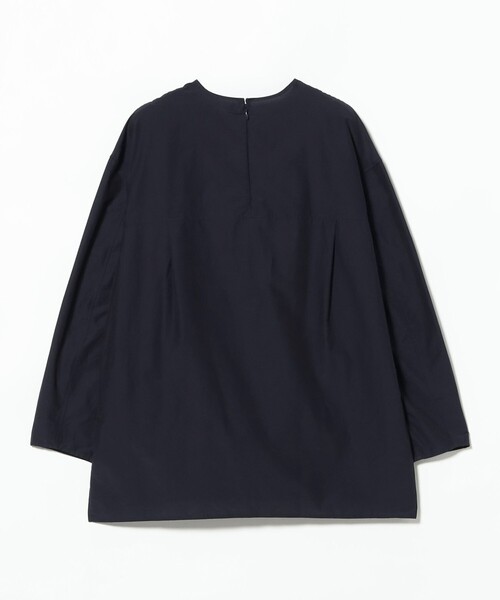 Demi-Luxe BEAMS（デミルクス ビームス）の「コットン ナイロン ヨーク切り替え プルオーバー（シャツ/ブラウス・レディース・ネイビー/ブラウン系その他2・ONE SIZE）」の18枚目の写真