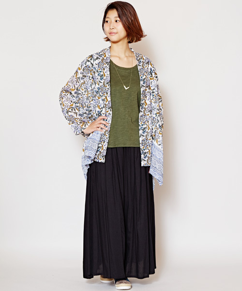 チャイハネ（チャイハネ）の「【チャイハネ】yul 無地シンプルワイドパンツ（その他パンツ・レディース・ベージュ/ターコイズブルー/ブラック/ブルー/グリーン/イエロー/ミント/ピンク/カーキ・FREE）」の13枚目の写真