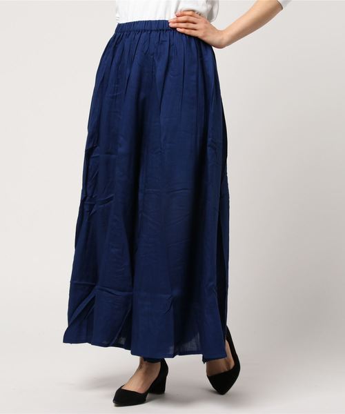 チャイハネ（チャイハネ）の「【チャイハネ】yul 無地シンプルワイドパンツ（その他パンツ・レディース・ベージュ/ターコイズブルー/ブラック/ブルー/グリーン/イエロー/ミント/ピンク/カーキ・FREE）」の14枚目の写真