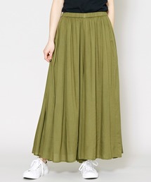 【チャイハネ】yul 無地シンプルワイドパンツ