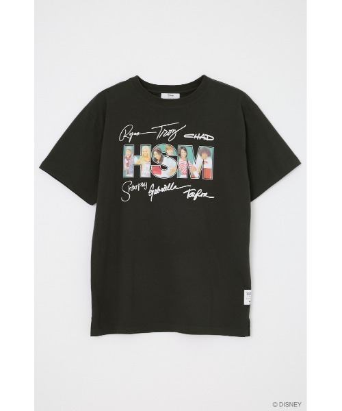 Disney SERIES CREATED by MUS(ディズニーシリーズクリエイテッドバイエムユーエス)の「MD OVERSIZED Tシャツ / HSM(Tシャツ/カットソー・レディース・イエロー/ホワイト/ブラック・FREE)」の1枚目の写真