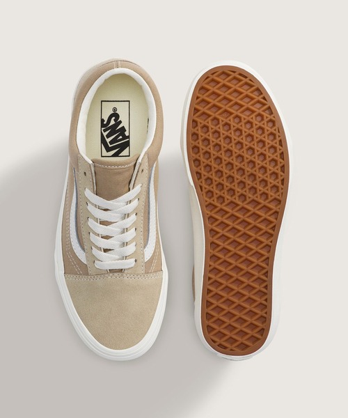 VANS(バンズ)の「オールドスクール / Old Skool COLOR THEORY Incense VN000EDY4MG1(スニーカー・メンズ・ベージュ・11/6/8/10/9/8.5/9.5/10.5/5/7/7.5/5.5)」の3枚目の写真
