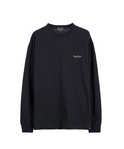 PENDLETON（ペンドルトン）の「ドライタッチコットン バックプリント×刺繍ロングスリーブTシャツ（Tシャツ/カットソー・メンズ・オフホワイト/ローズ/ライラック/ブラック・SMALL/X-LARGE/MEDIUM/LARGE）」の15枚目の写真