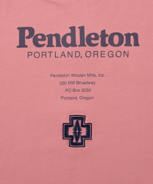 PENDLETON（ペンドルトン）の「ドライタッチコットン バックプリント×刺繍ロングスリーブTシャツ（Tシャツ/カットソー・メンズ・オフホワイト/ローズ/ライラック/ブラック・SMALL/X-LARGE/MEDIUM/LARGE）」の20枚目の写真