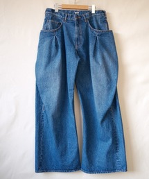 KHOKI（コッキ）の「【KHOKI/コッキ】26fw-p-08 3D cutting denim pants（デニムパンツ）」