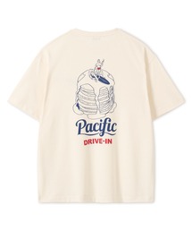 Pacific DRIVE-IN（パシフィックドライブイン）の「PDI ALOHA & PANCAKE BIG T-SHIRT(MIX BREND)（Tシャツ/カットソー）」