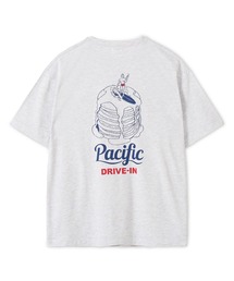 Pacific DRIVE-IN（パシフィックドライブイン）の「PDI ALOHA & PANCAKE BIG T-SHIRT(MIX BREND)（Tシャツ/カットソー）」