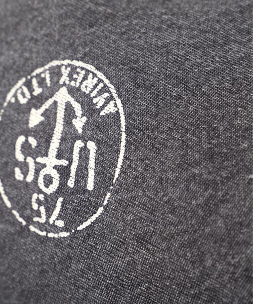AVIREX(アヴィレックス)の「《NAVAL COLLECTION》DENIM COMBI PARKA(パーカー・レディース・ネイビー/グレー/ブラック・M/S)」の7枚目の写真