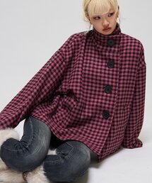 WHO'S WHO gallery | ビッグボタンアシメハーフコート(その他アウター)