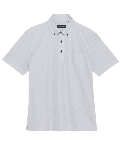 TOKYO SHIRTS(トウキョウシャツ)の「ビズポロ ポロシャツ コンフォートドライ 半袖 メンズ(ポロシャツ・メンズ・ネイビー・M/L/LL/XL)」の1枚目の写真