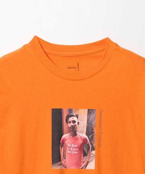 Steven Alan(スティーブンアラン)の「<Dashwood Projects × Steven Alan> Nick.S/Tシャツ(Tシャツ/カットソー・メンズ・オレンジ・L/M)」の3枚目の写真